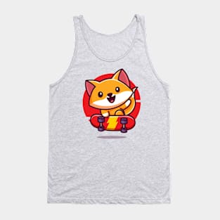 Skater Fox Tank Top